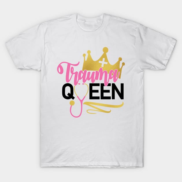 Trauma Queen T-Shirt by hippyhappy